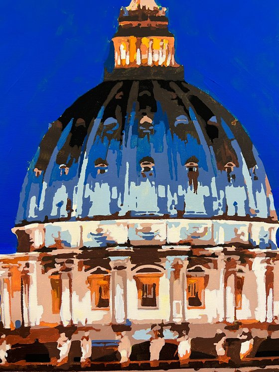San Pietro in Blue