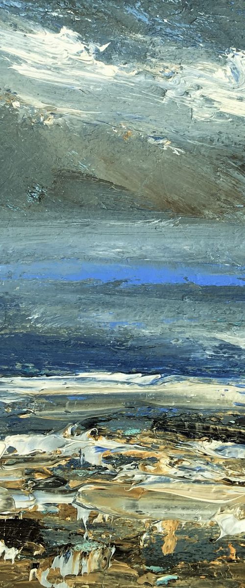 Stormy Surf #4 by Nikki Wheeler