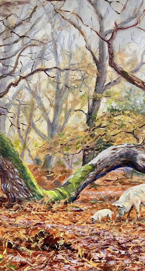 Vinney Ridge Pigs by Peter Frost