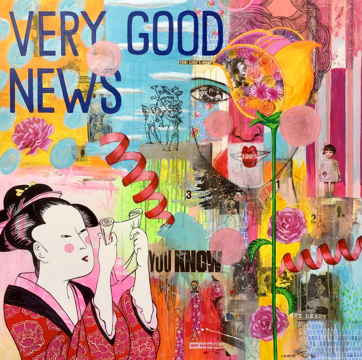 Very good news by Mari?a Burgaz