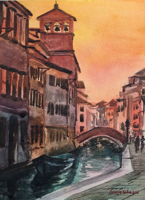Venice at dusk