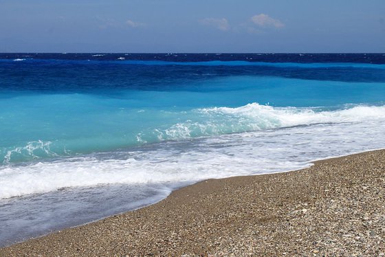 The colors of the ocean