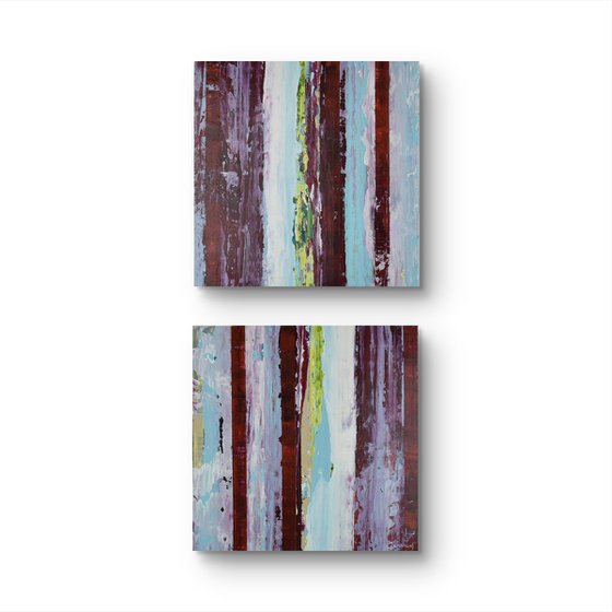 Aqua 20 (Diptych)