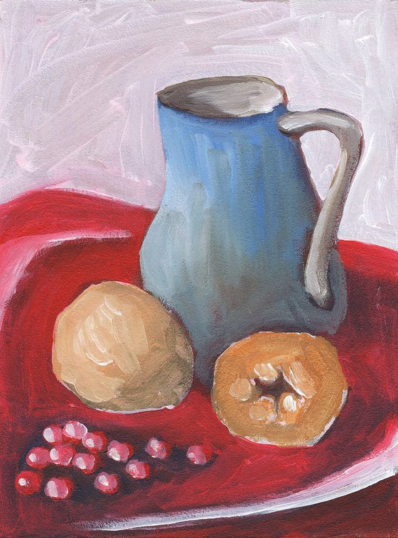 Quinces And A Jug