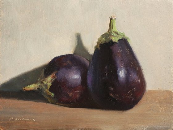 2 Aubergines