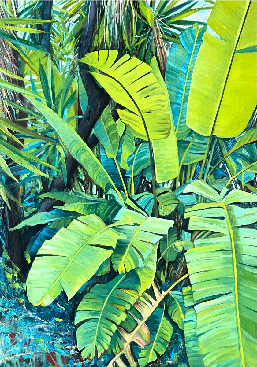 In To The Green By Olga Gamy, 28 X 39, Artwork For Sale On Artfinder