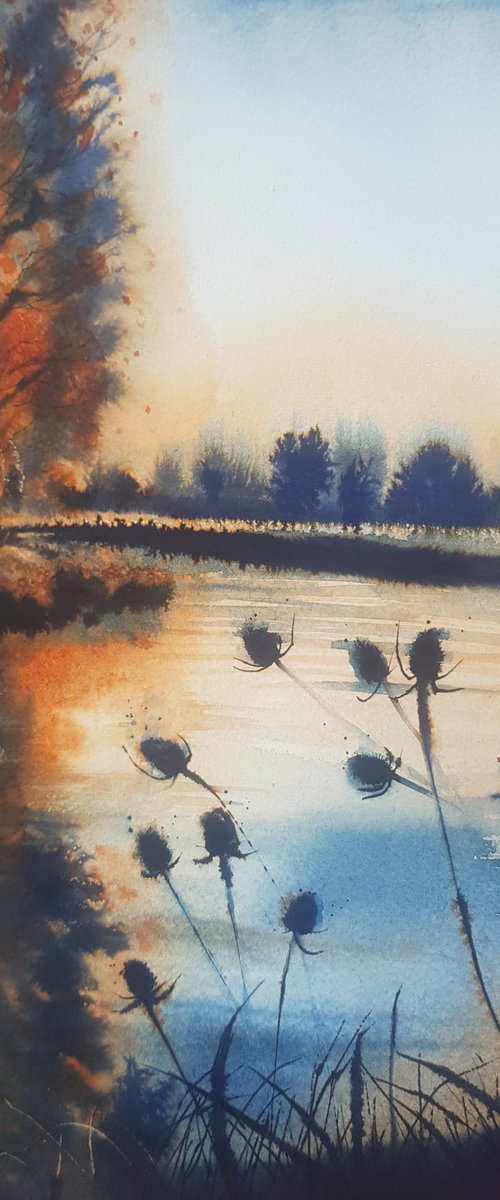 Moody River by Michele Wallington