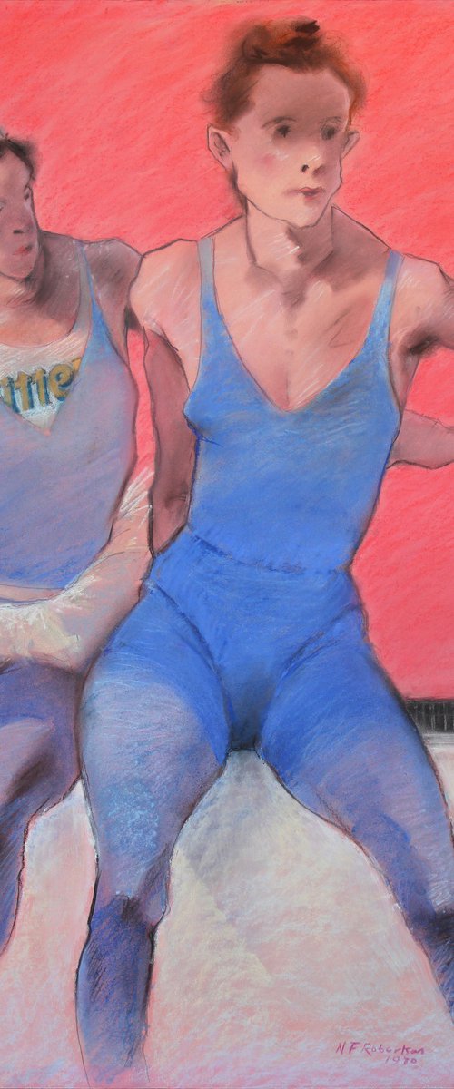 Blue Dancers by Nicholas Robertson