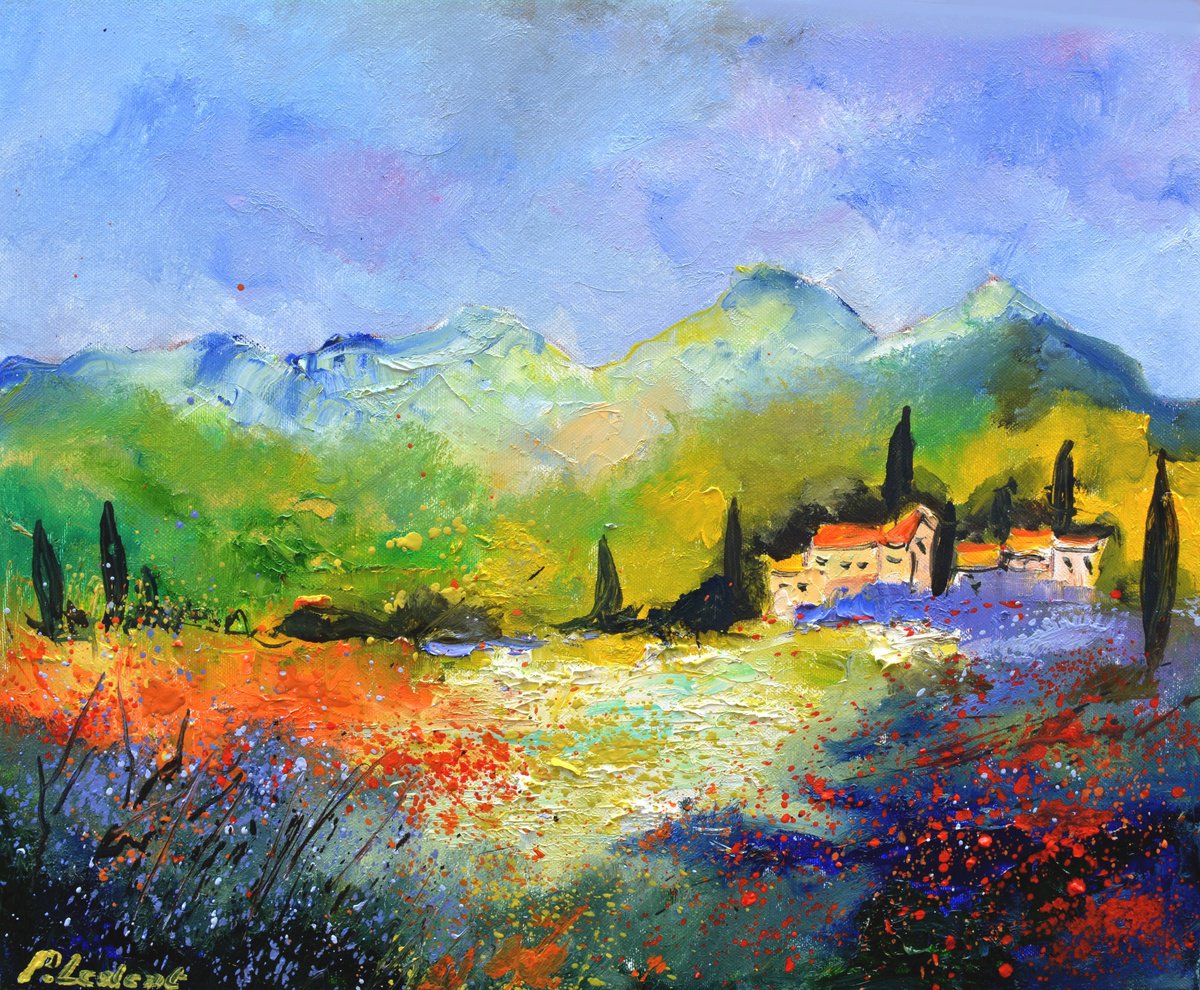 Flowers In Provence By Pol Henry Ledent, 20 X 16, Artwork For Sale On Artfinder