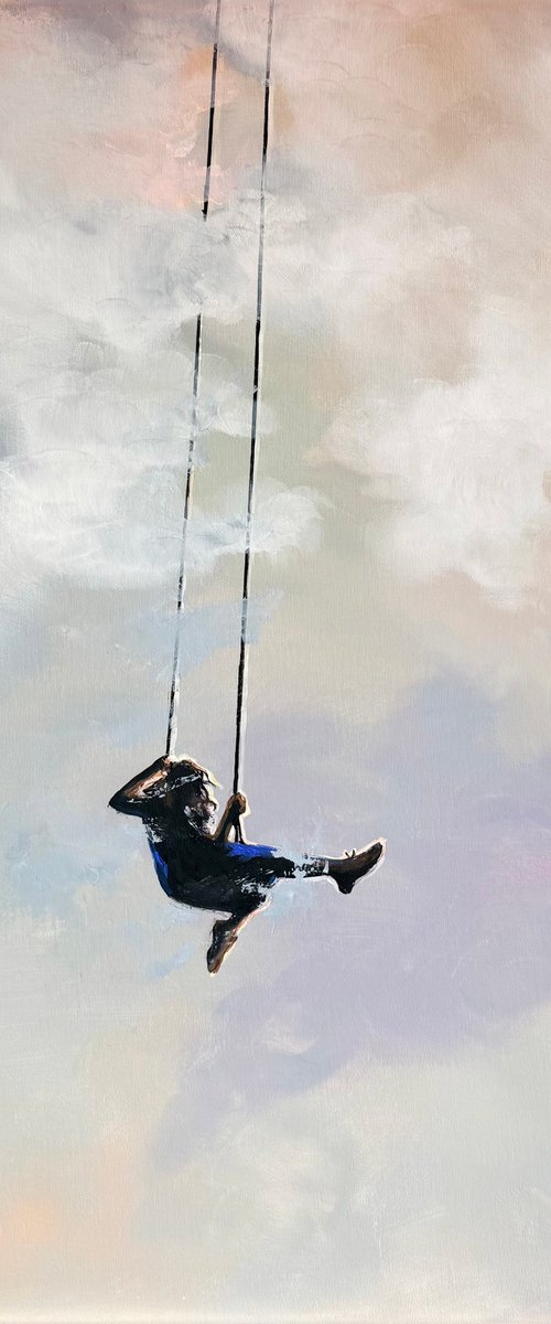 On the Edge of Clouds by Maria Kireev