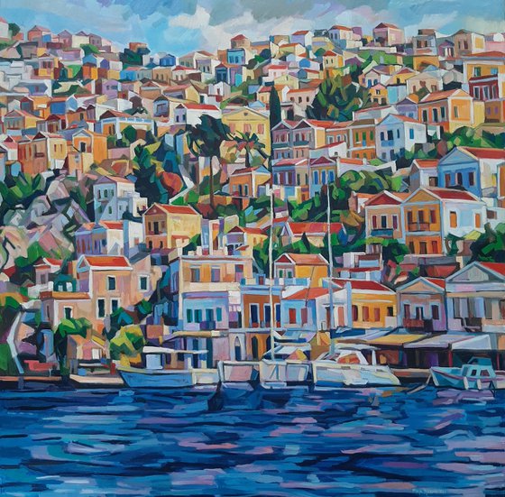 The city of Symi, 2022