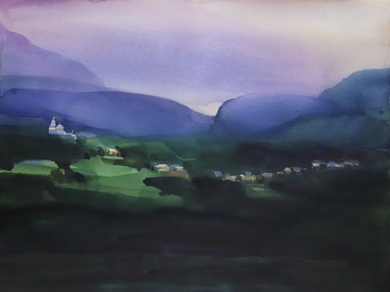 Hamlet on himachal hills