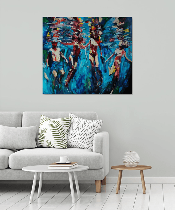 In the light of the water