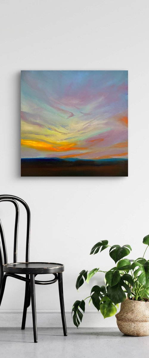 Whispers of the evening light by Francesca Currie