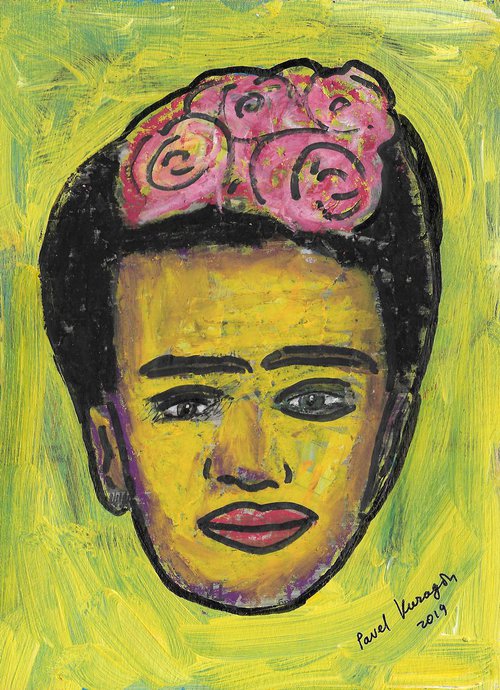 Frida Kahlo #2 by Pavel Kuragin