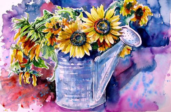 Sunflowers still life II
