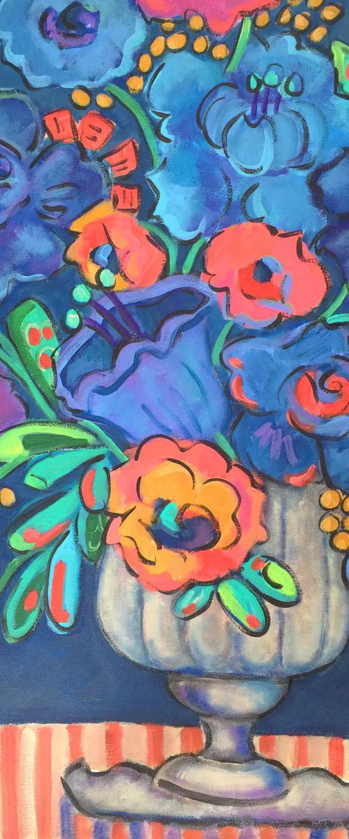 “Overflowering” by Holly Wojahn