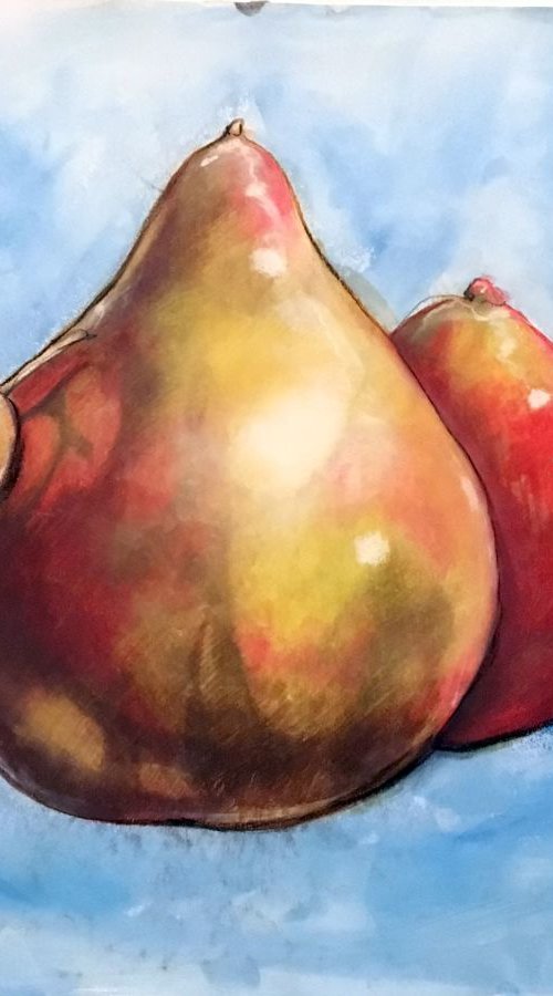 Pears by Bahareh Kamankesh