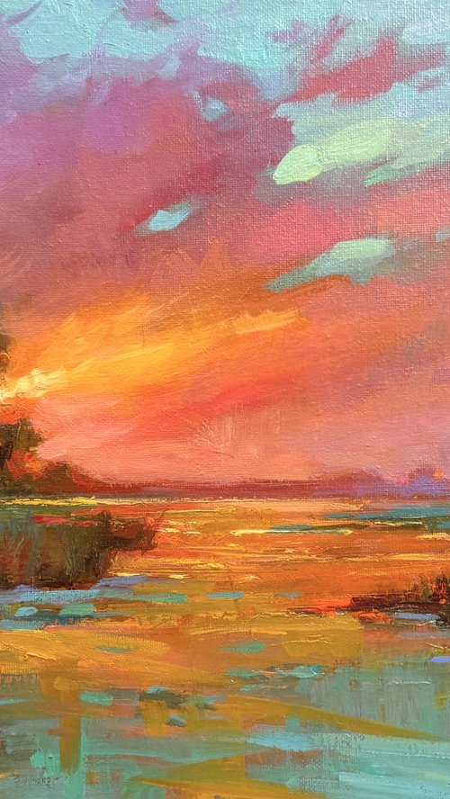 "Ignited Dusk" by Emily Lane