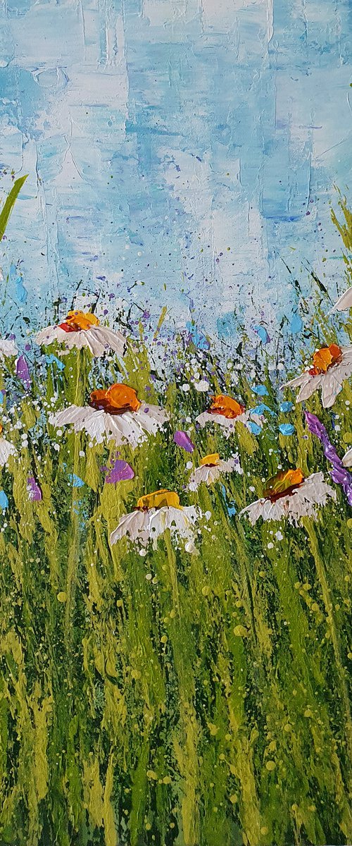 AMONG THE DAISIES by Cinzia Mancini