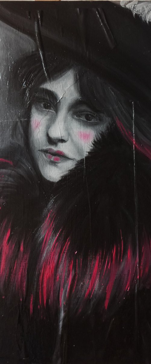 Lady in pink by Laura Muolo