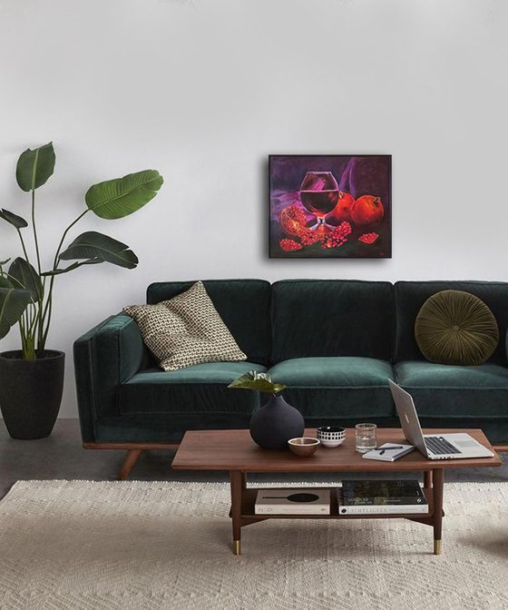 Гранаты и вино