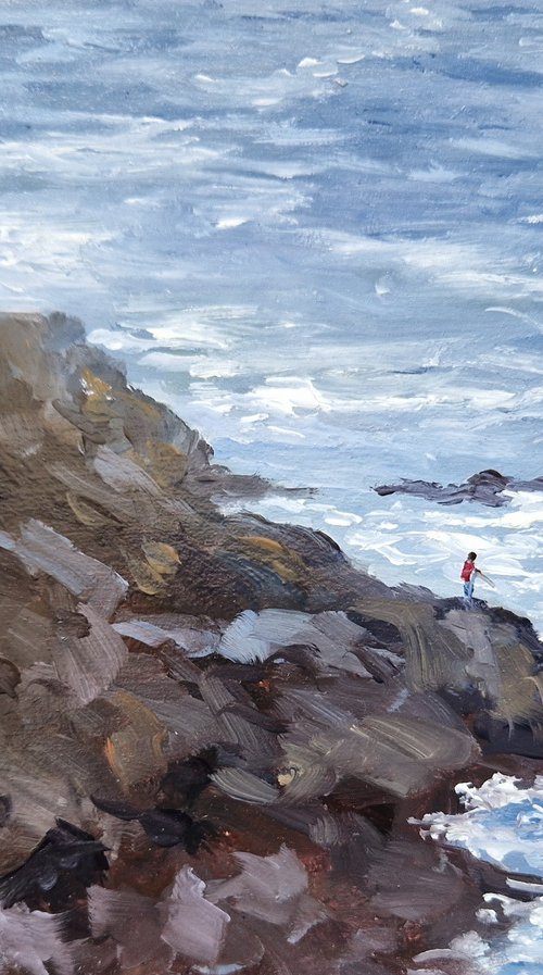 Sur la côte sauvage by José DAOUDAL