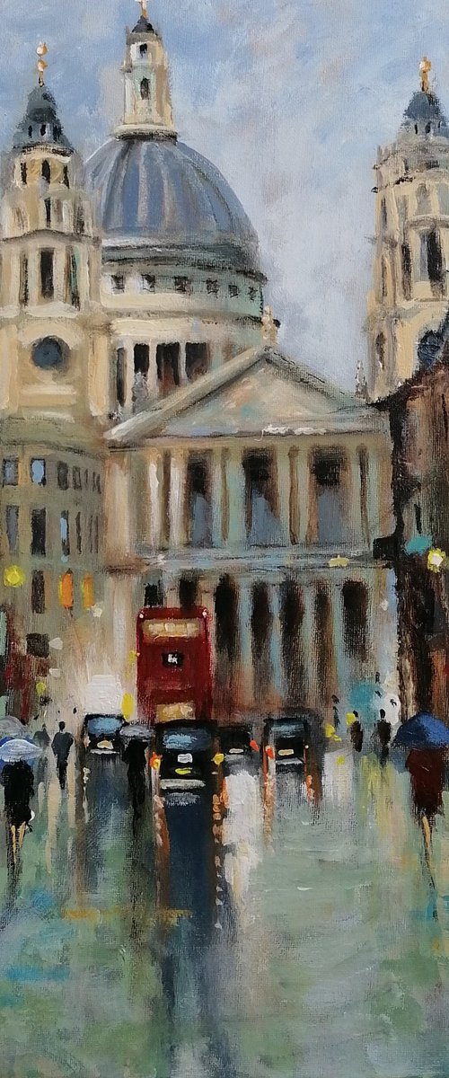 St Pauls at Ludgate 2 by Alan Harris