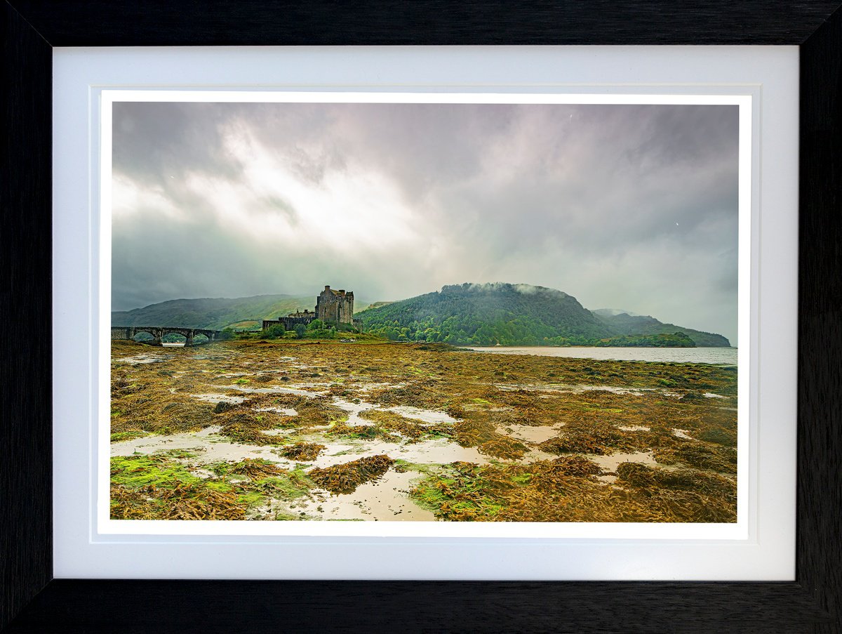 Eilean Donan Castle Northside - Kyle of Lochalsh Western Scottish Highlands by Michael McHugh
