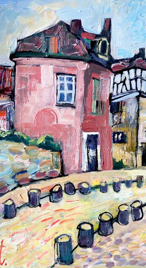Walks in Montmartre. by Nikifor Swiristuhin
