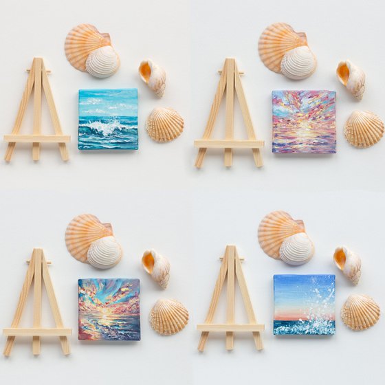 Mini Ocean Sunsets & Waves