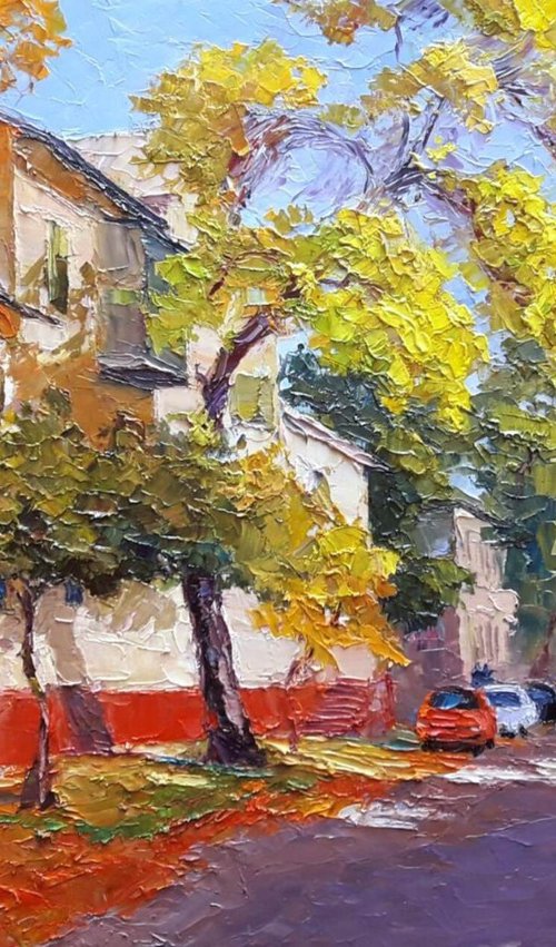 Autumn in Kremenchuk by Boris Serdyuk