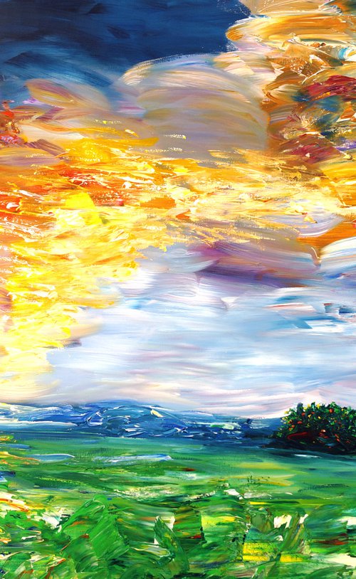 Beautiful Summer Landscape XL 4 by Peter Nottrott