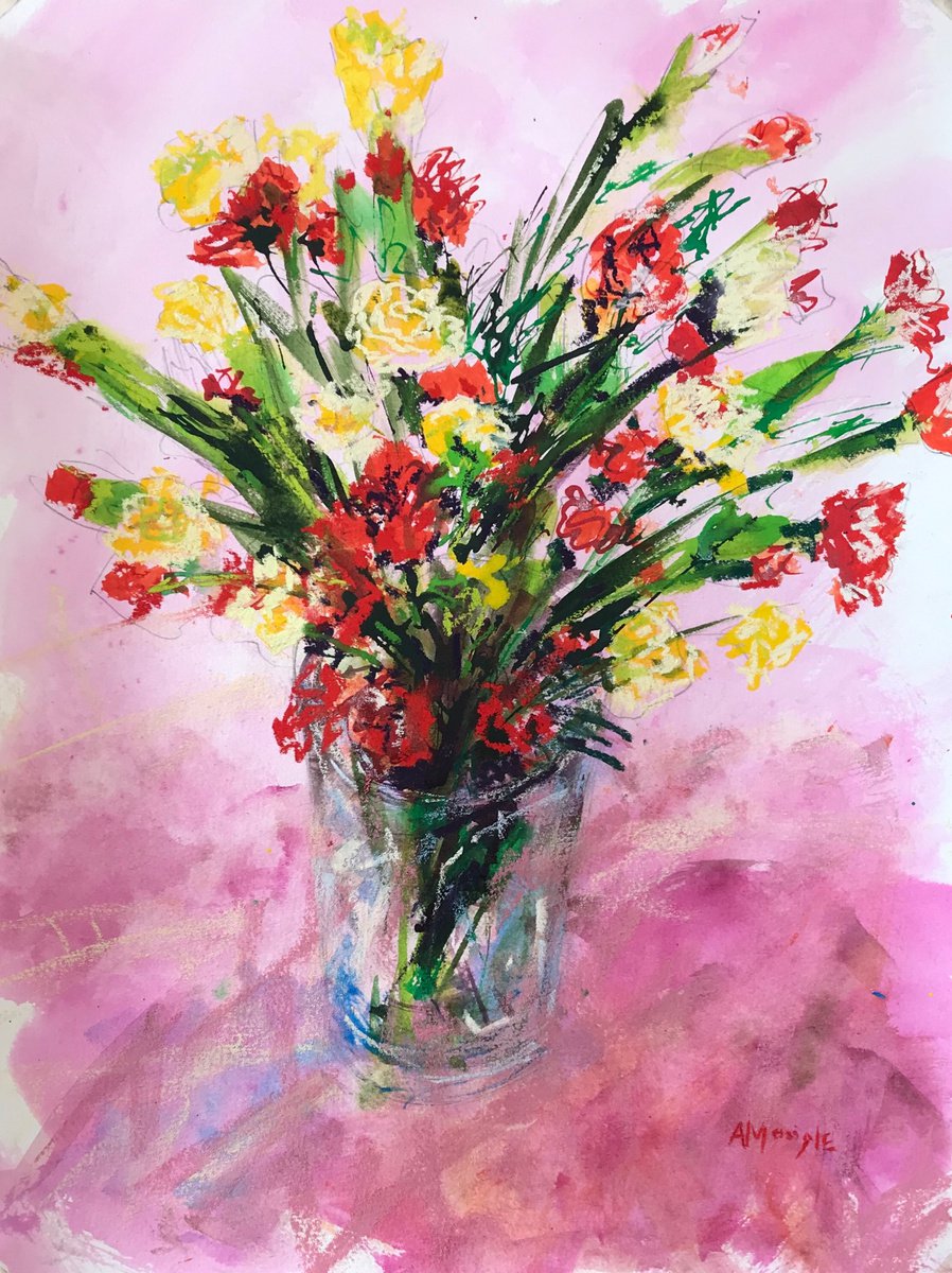 Chrysanthemums by Andrew Moodie