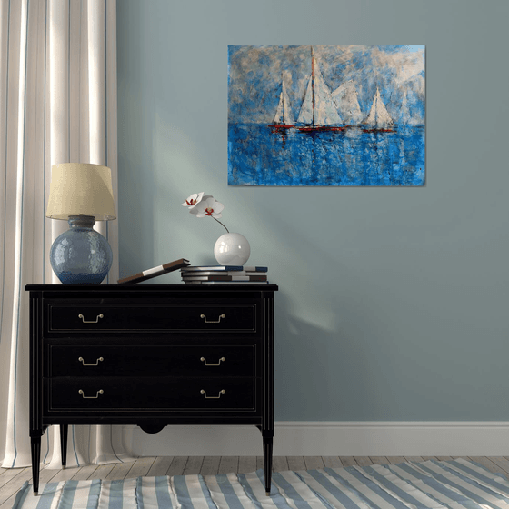 Sail and Blue