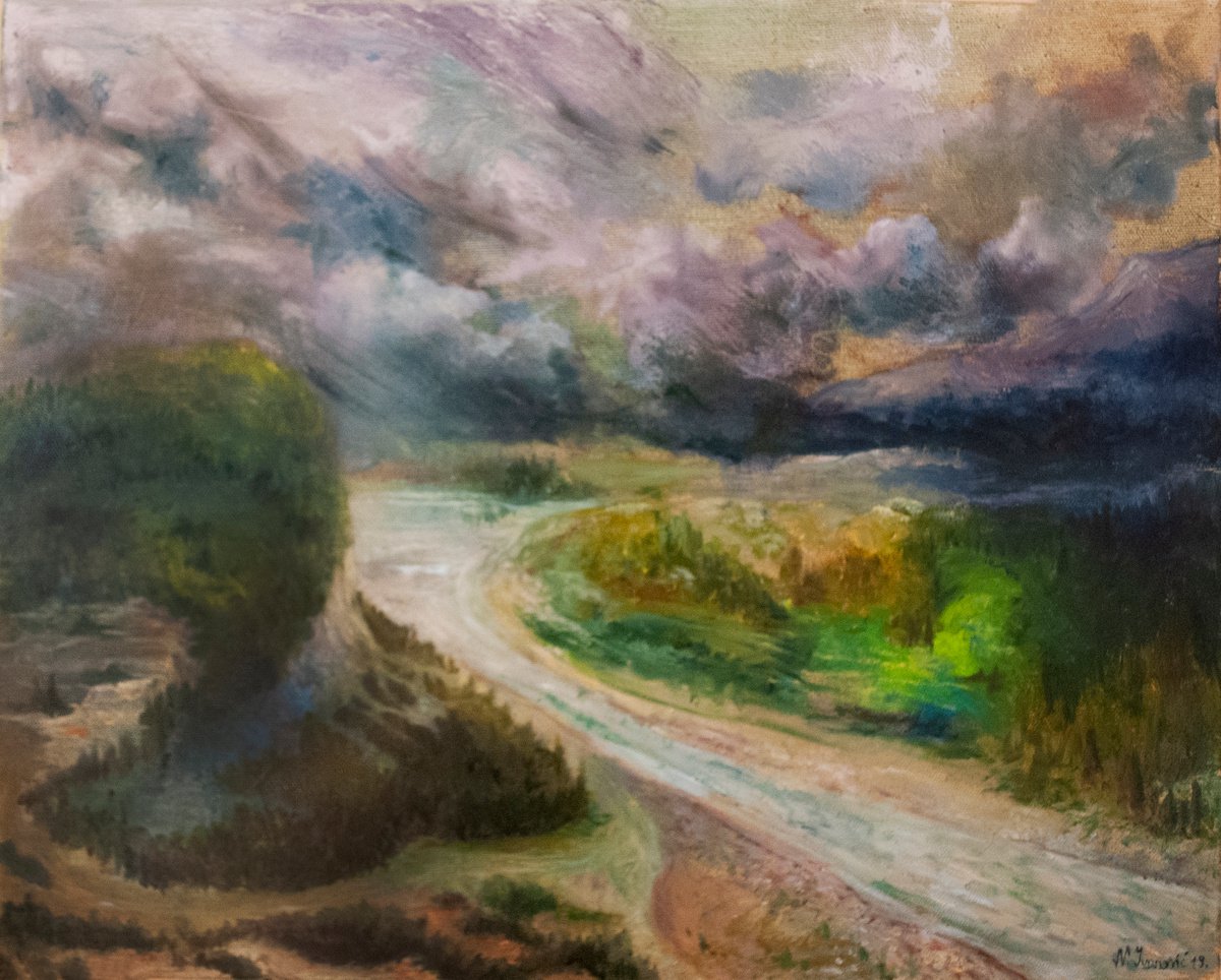 Stormscape Ii By Nikola Ivanovic, 20 X 16, Artwork For Sale On Artfinder