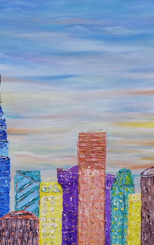 KLCC Skyline - A city where by Pooja Verma