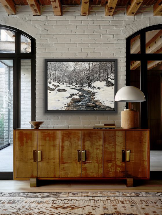 Winter Stillness in Motion