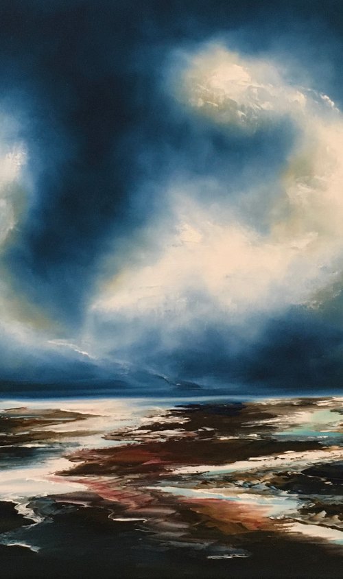The Dance of the Storm and River by Timea  Valsami