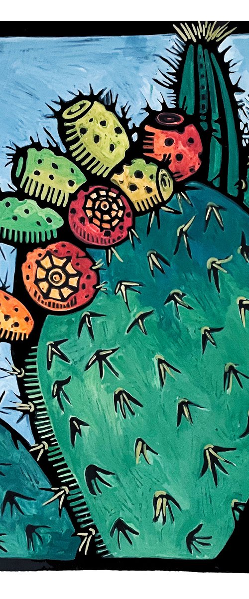 Spring Cacti by Laurel Macdonald