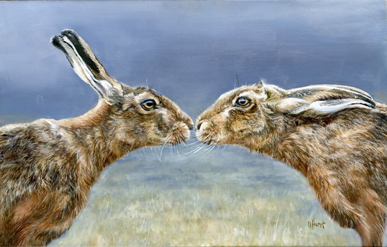 The Kiss Brown Hares