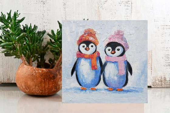 Two penguins