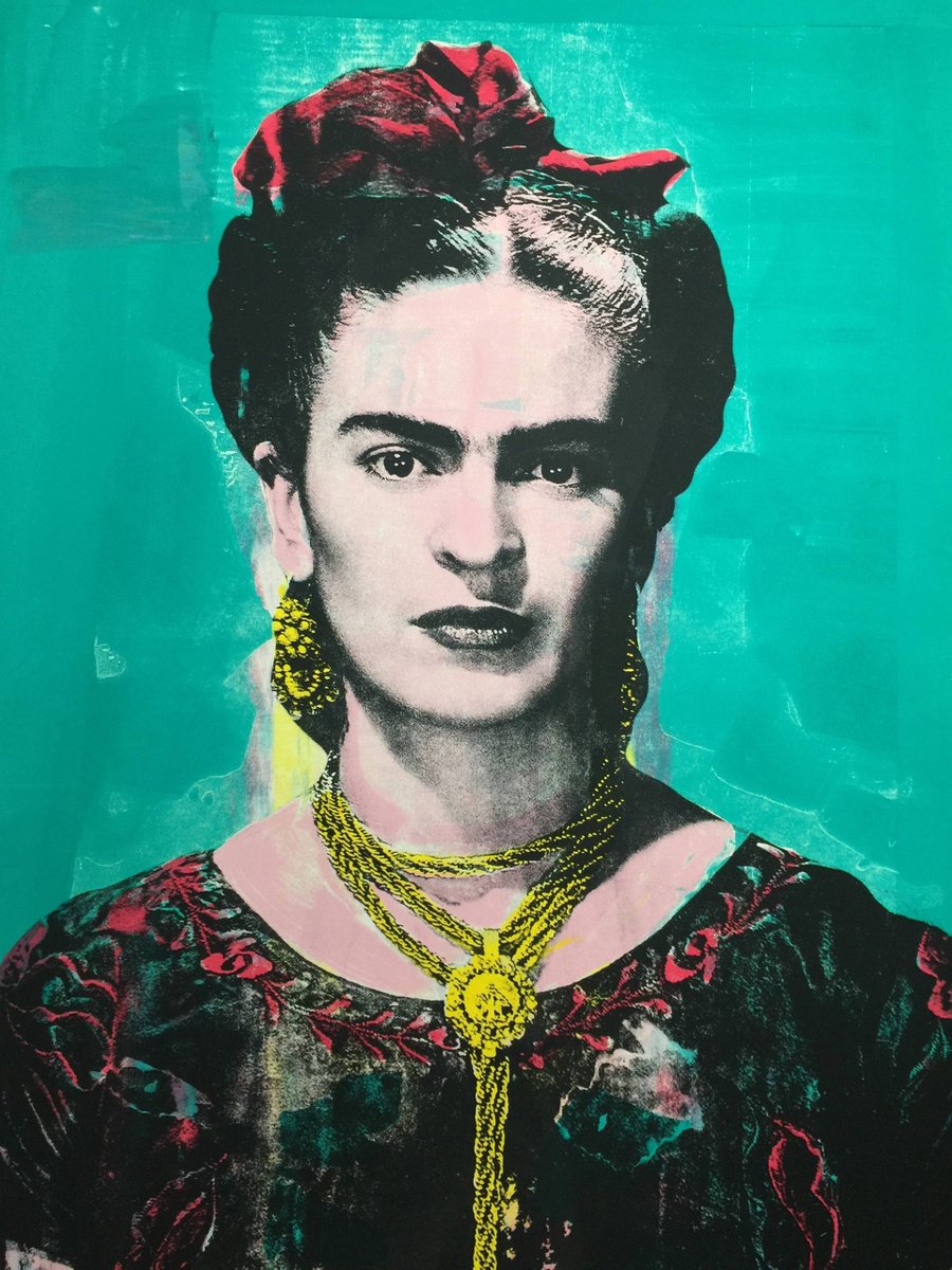 Frida Kahlo Painting by Dane Shue by Dane Shue