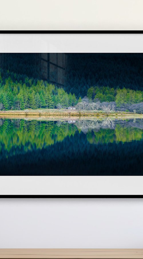 Tranquility at Loch Eck by Lynne Douglas