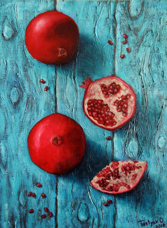 Juicy pomegranate