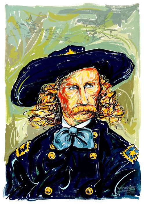 General George Armstrong Custer by Ben De Soto
