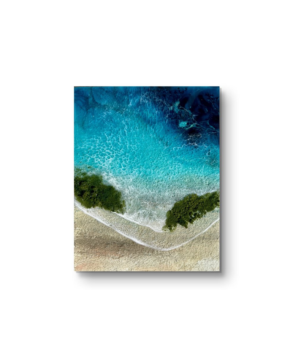 Photorealistic Landscape Painting By Ana Hefco, 8 X 10, My Never Ending Love For You, Original Artwork