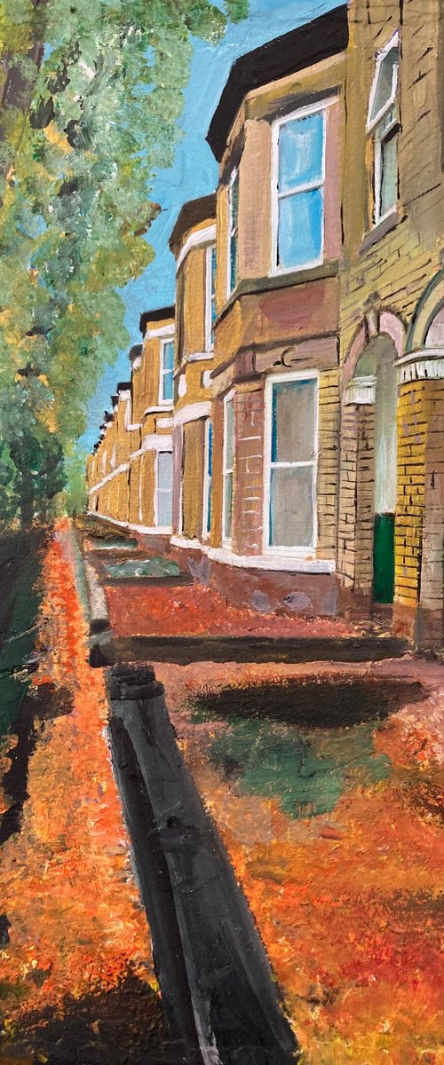 View Of A Hull Street by Andrew Reid Wildman
