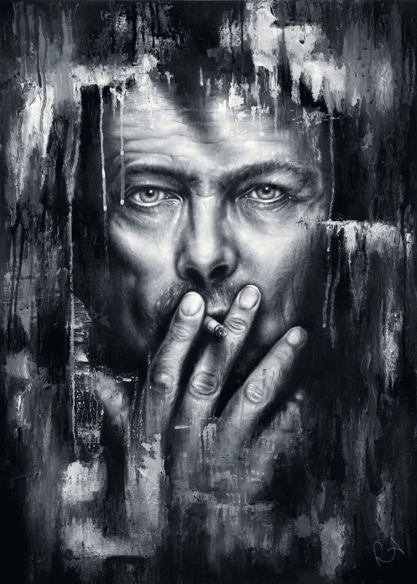 David Bowie Black Star By Rachel Anderson Artfinder
