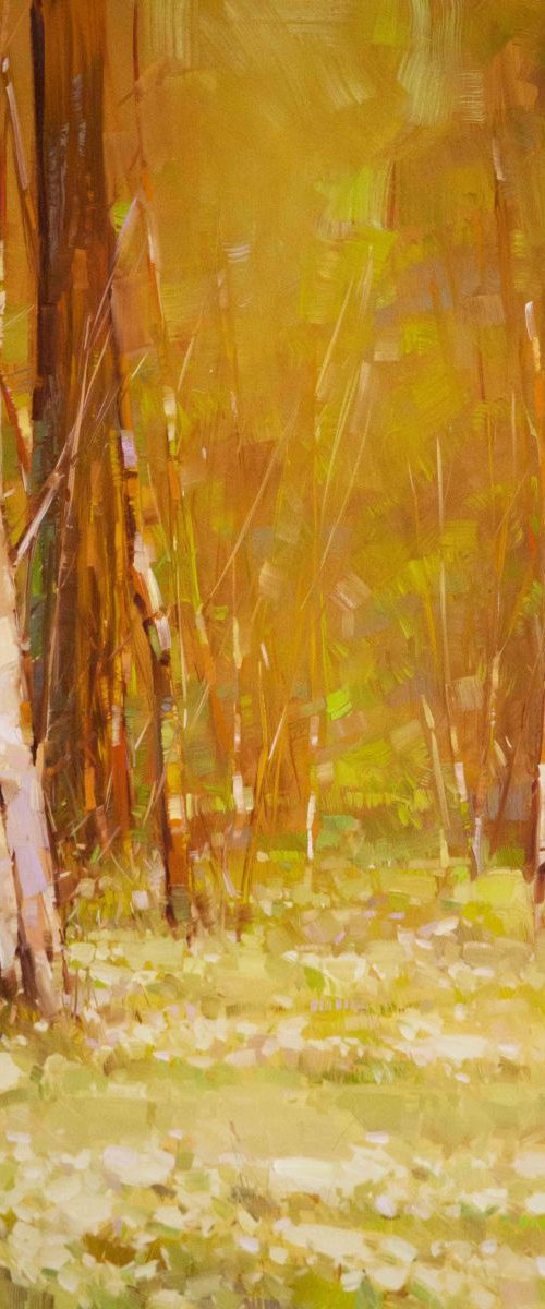 Fall Landscape oil Painting One of a kind by Vahe Yeremyan